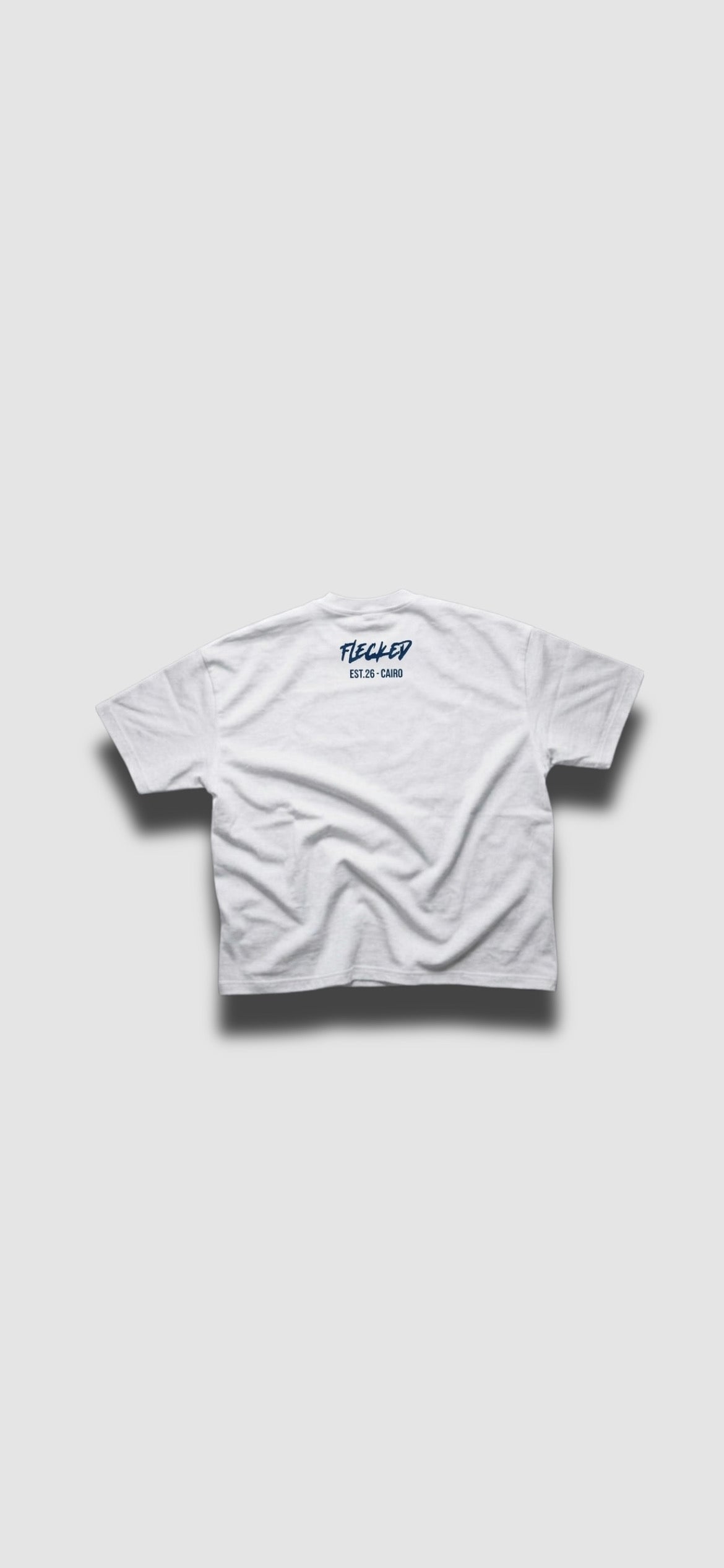 FLECKED WHITE TEE