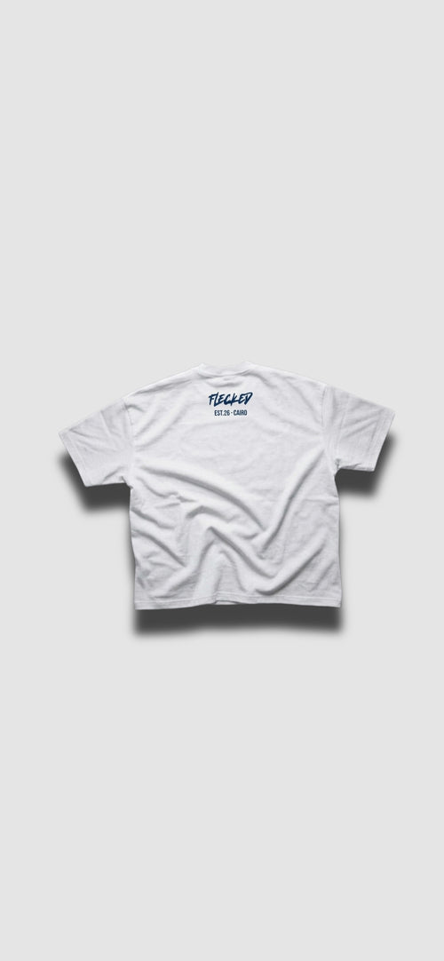 FLECKED WHITE TEE