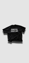FLECKED BLACK TEE